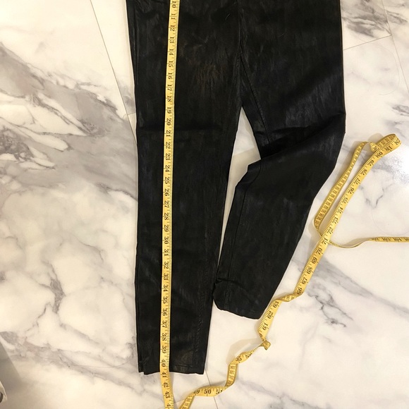 C&V Chelsea & Violet-High Rise Skinny Shiny Jeans - Picture 11 of 12